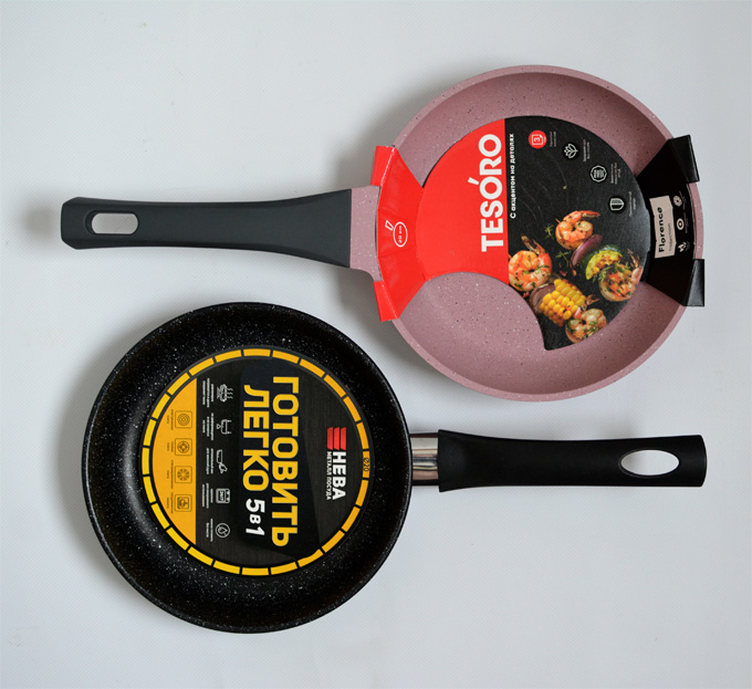 Сковороды Tesoro Florence и «Готовить легко» 